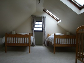 Self Catering Accommodation Boscastle top bedroom